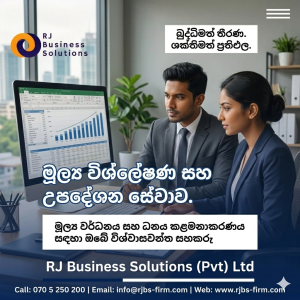 SS08 - මූල්‍ය විශ්ලේෂණ සහ උපදේශන සේවාව.